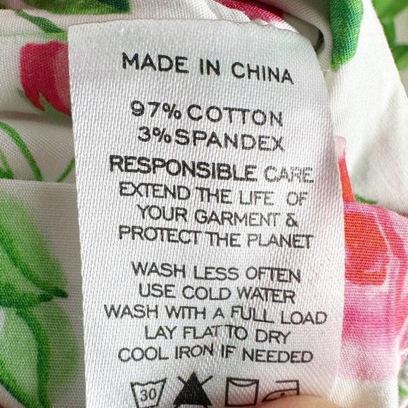 Hill House The Isabella Top Pink Roses BarbieCore Size Medium - Picture 9 of 10